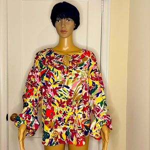 NWOT | SHEIN Shoulder Blouse - Size L (8/10)